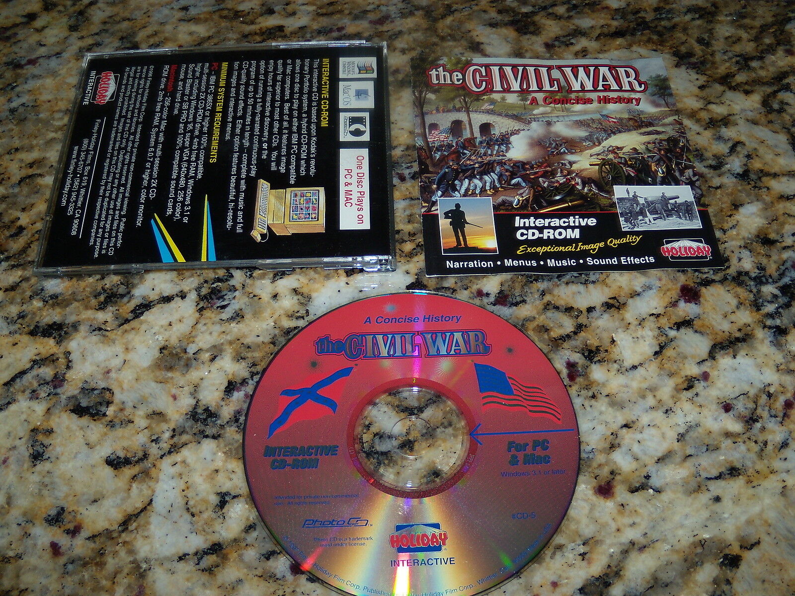 The Civil War A Concise History (PC, 1997)
