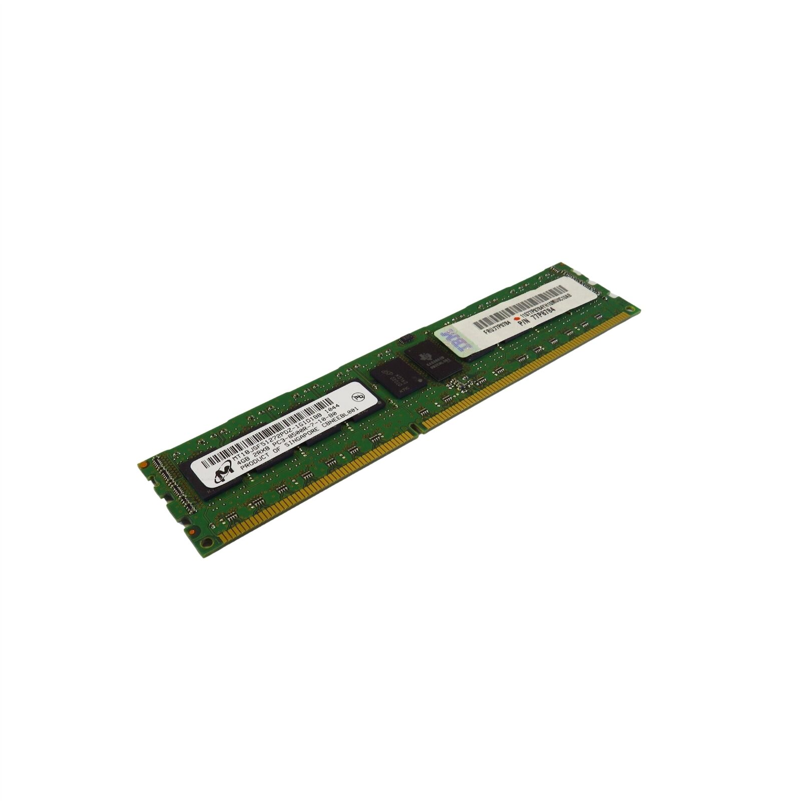 IBM 77P8784 4GB 2Rx8 PC3-8500R 1066MHz DDR3 ECC RDIMM Server Memory