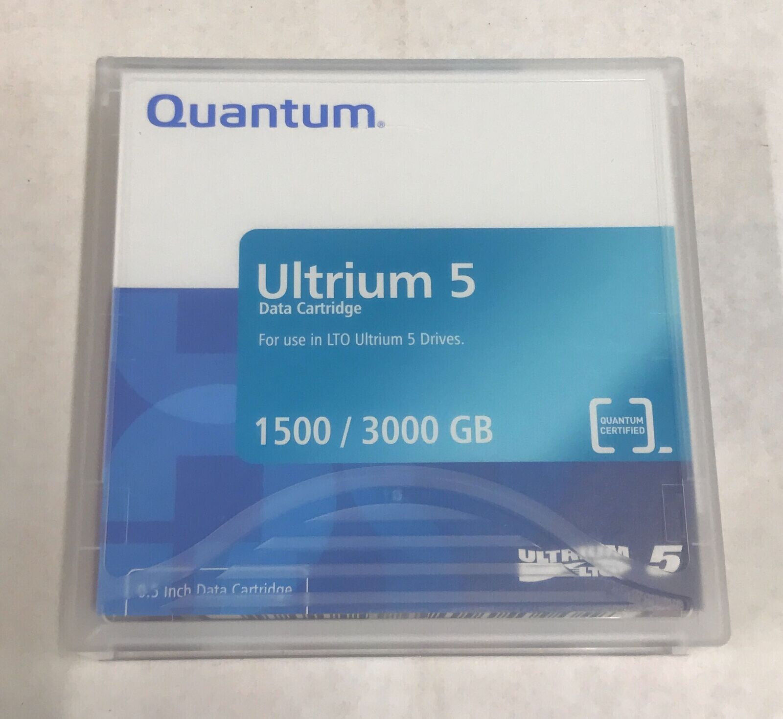 Quantum Mr-l5mqn-01 Data Cartridge - LTO 5 Ultrium 1.50 Tb (native) / 3 Tb