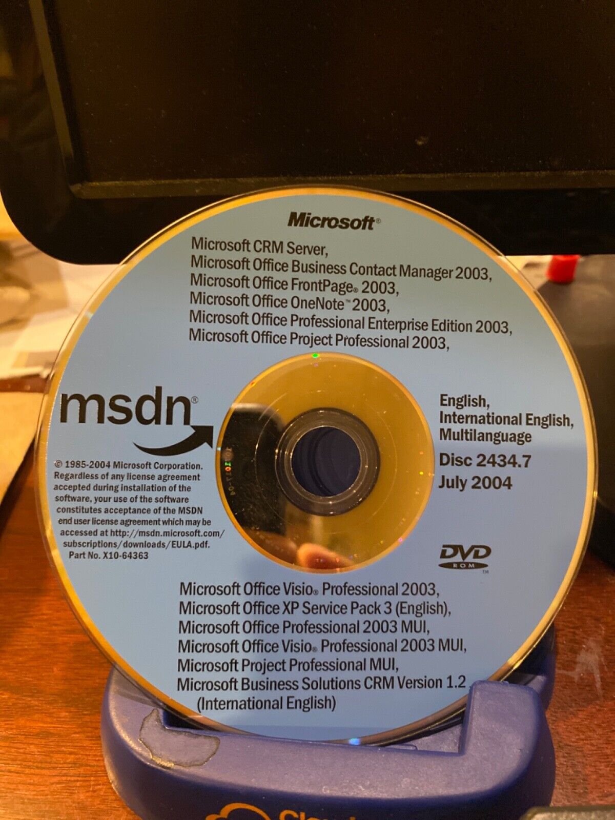 RARE NEW AUTHENTIC MSDN Microsoft  Office Pro, CRM Business Solutions , etc, DVD