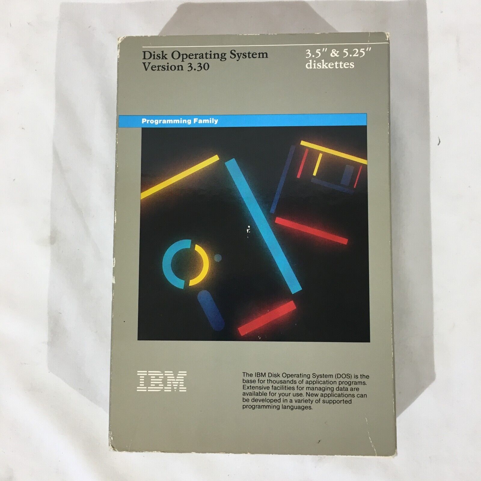 Vintage 1987 IBM Disc Operating System DOS Version 3.30 Incomplete Missing Disks