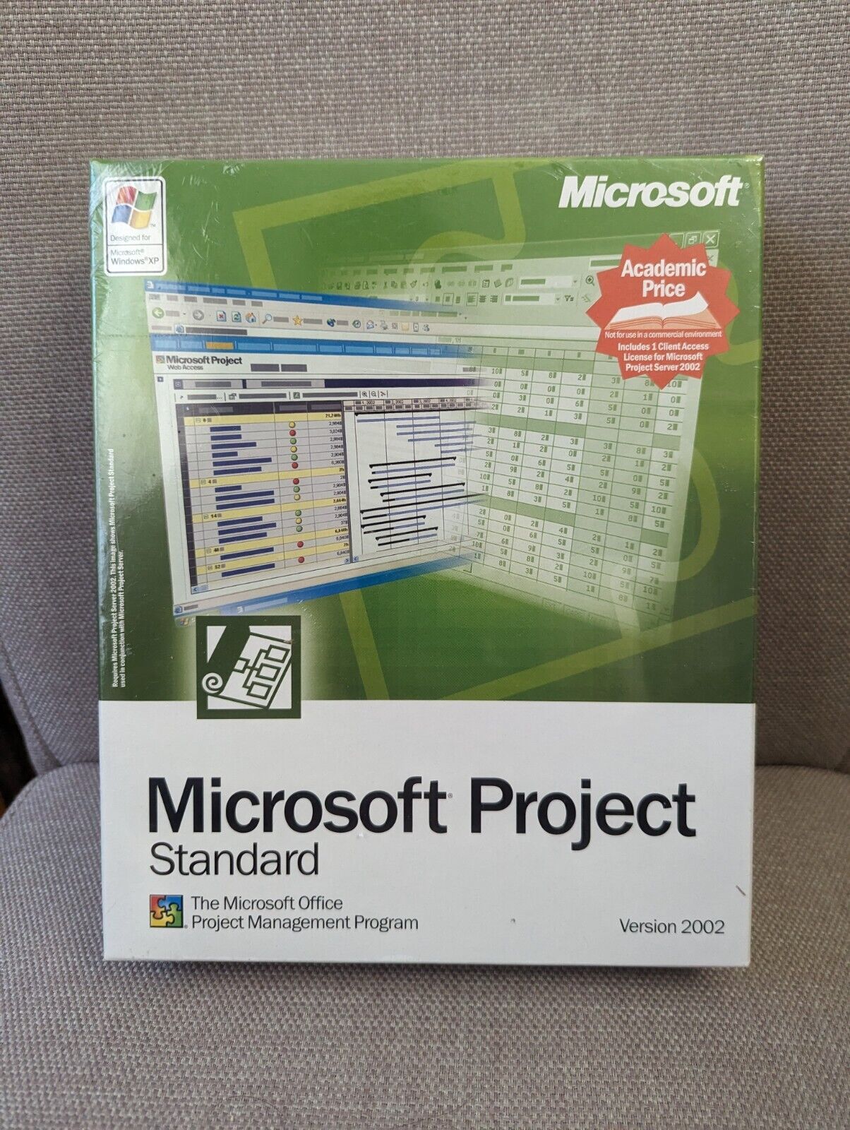 Microsoft Project Standard Version 2002 Full Version Brand New