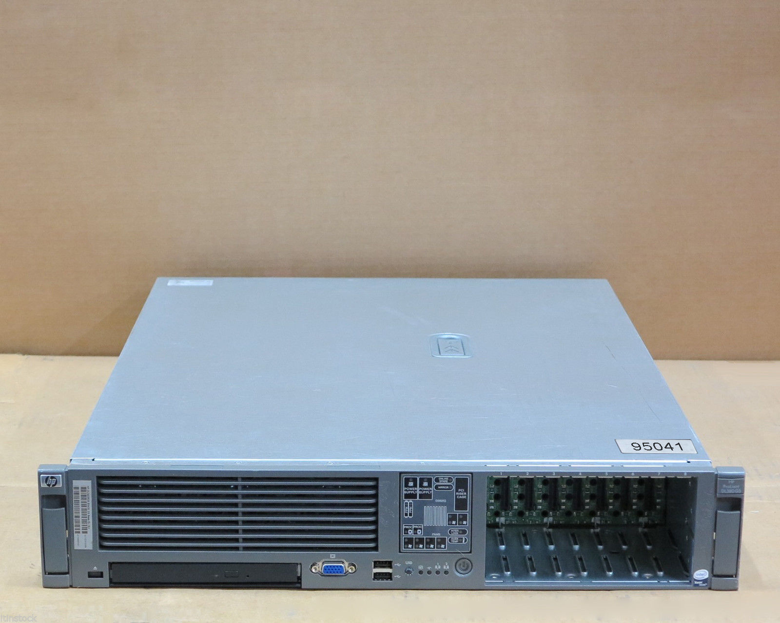 HP ProLiant DL380 G5 1x QUAD-CORE Xeon 2.50Ghz 10Gb 2U Rack Server 458467-421