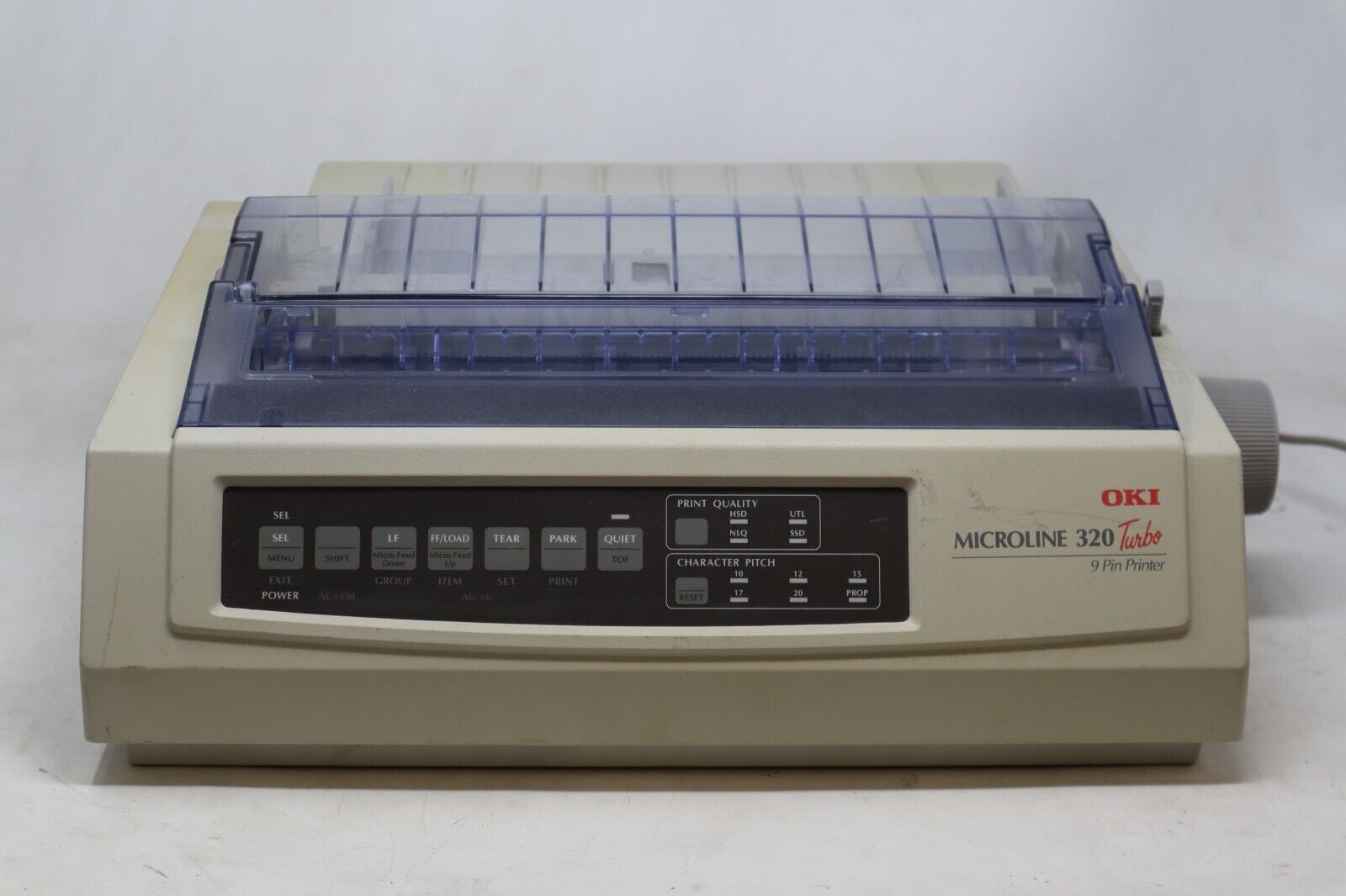OKI MICROLINE 320 Turbo Dot Matrix 9 Pin Printer | Vintage 1980s Design | Made i