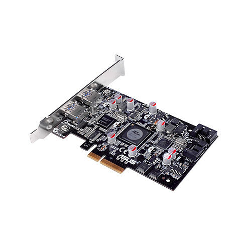 Asus U3S6 USB 3.0 True SATA Controller 6GB/s PCI-Express 4 Card 