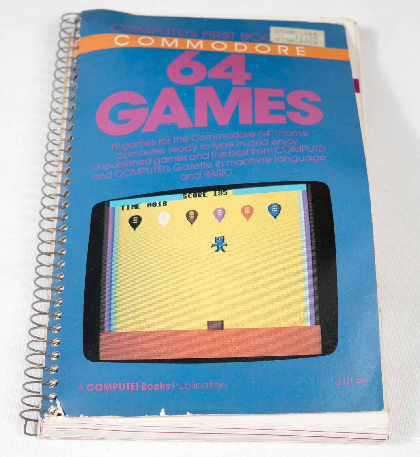 Vintage Compute Commodore 64 Games book ST534