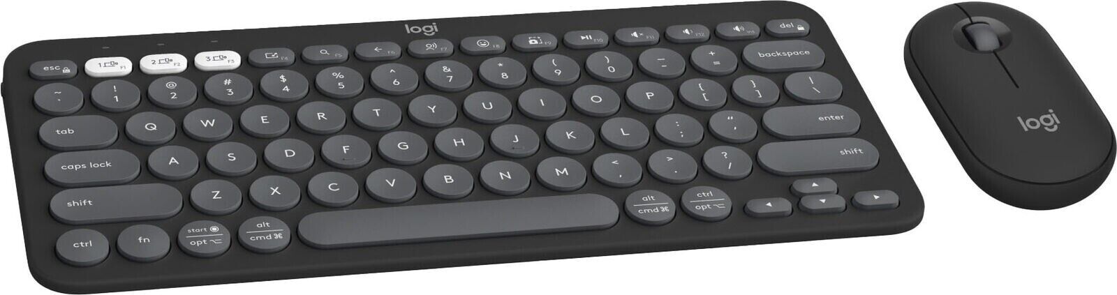 Logitech Pebble 2 Combo Compact Wireless Keyboard & Mouse 920-012061