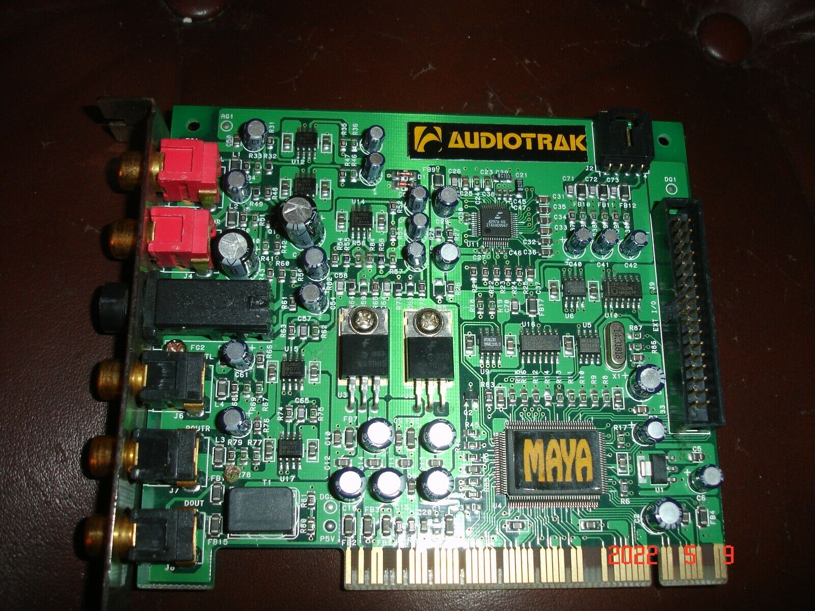 Professional class vintage PC PCI  sound card: AUDIOTRAK MAYA PRO(1999/2001)