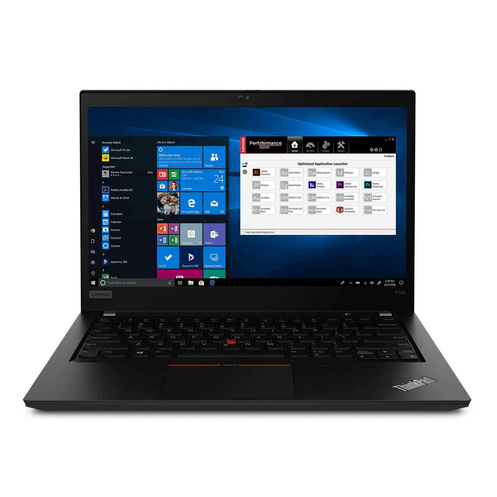 Lenovo Notebook Workstation P14s Gen 2 Laptop, VPro, 16GB, 1TB SSD-Certified