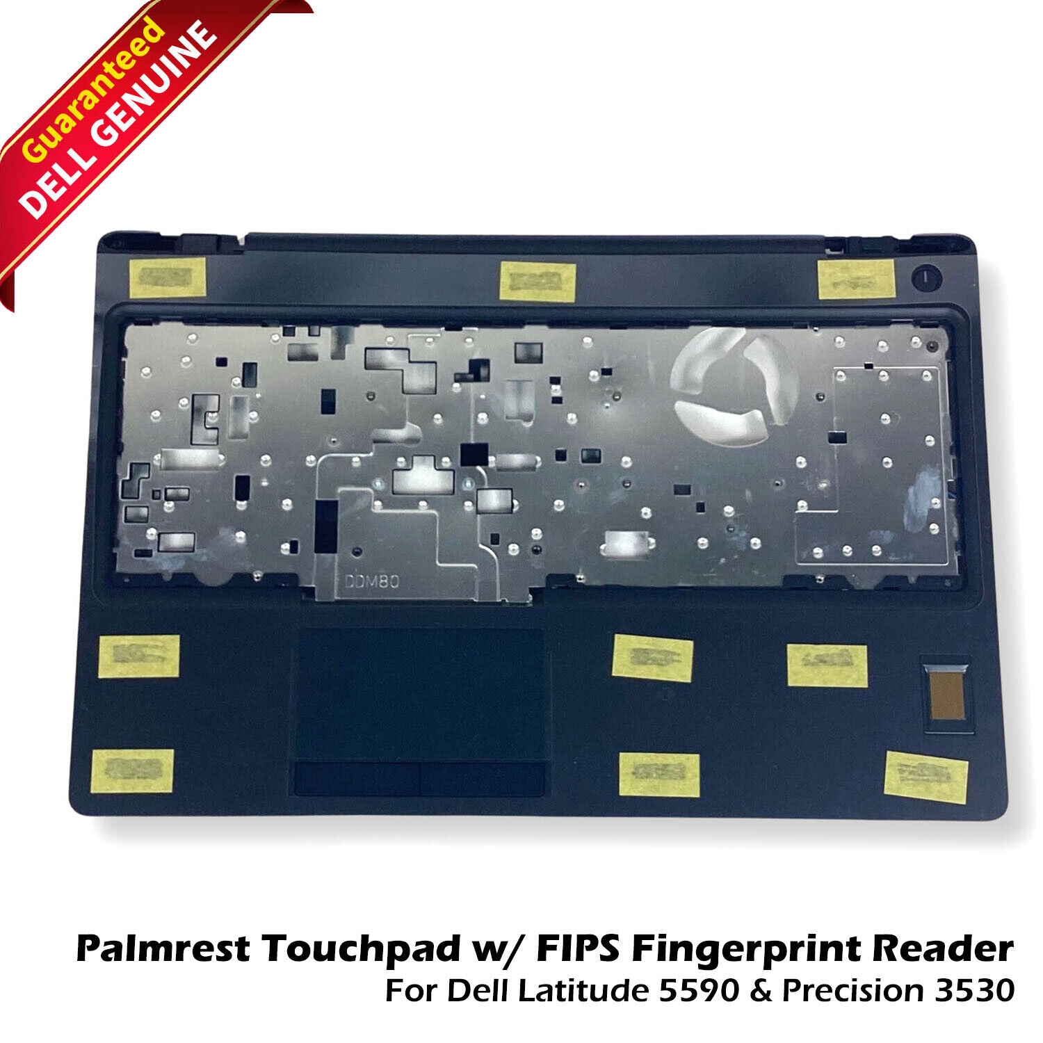 New Dell Latitude 5590 Precision 3530 Palmrest Touchpad Assembly A174PC XVKRY