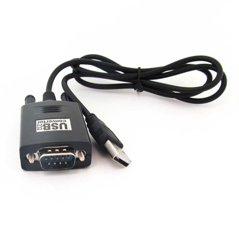 5pcs 90cm/3ft Serial RS232 RS-232 Male to USB 2.0 PL2303 Cable Adapter Converter