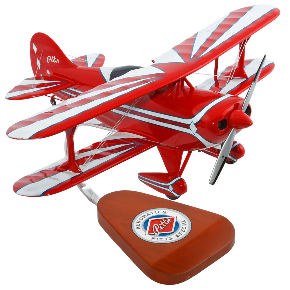 Pitts Special S1 S2 Desk Top Display Model Plane 1/15 Plane Aircraft Airplane 