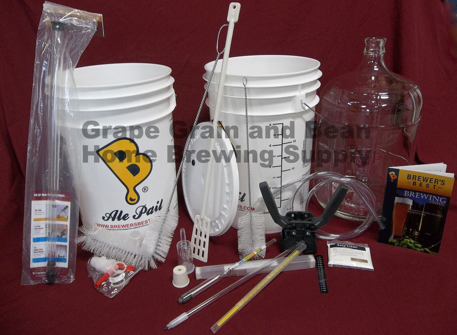 Deluxe Brewers Best Home Brewing Equipment Kit, Beer Making Kit, Brewing Kit