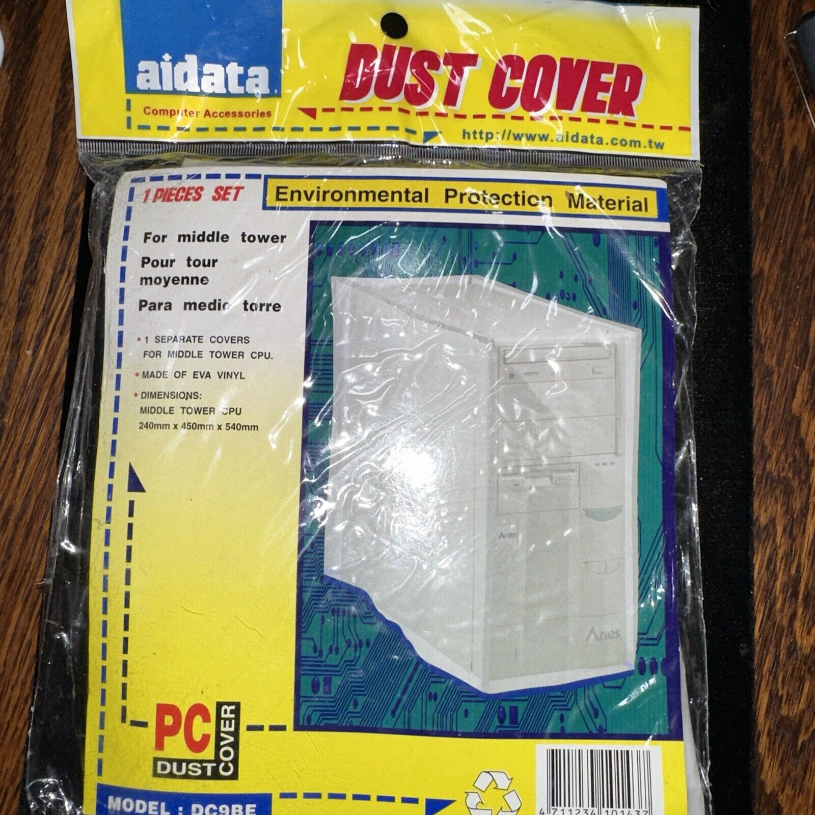 Aidata Dust Cover For Tower Computer 