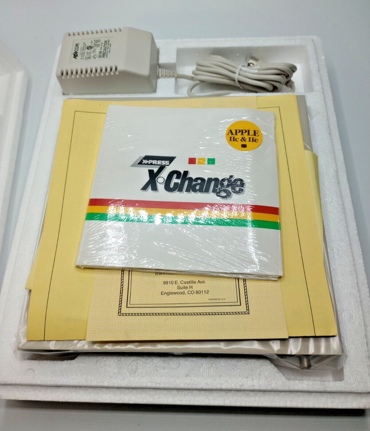 RARE Apple II X*Press X*Change Hardware and Software: OPEN BOX, SEALED DISK