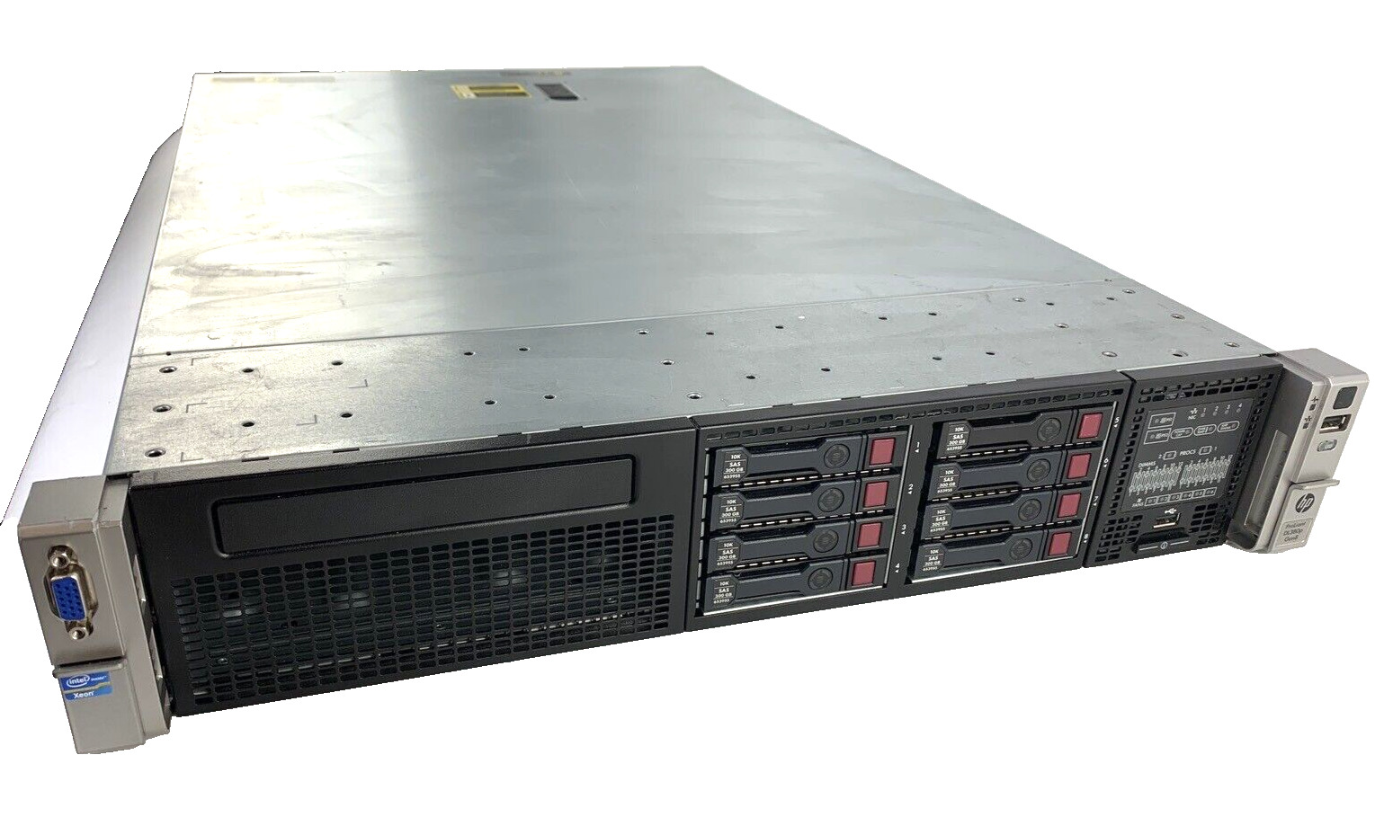 HP ProLiant DL380p Gen8 2U Server 2x Xeon E5-2660 48GB  No HDD P420 Controller