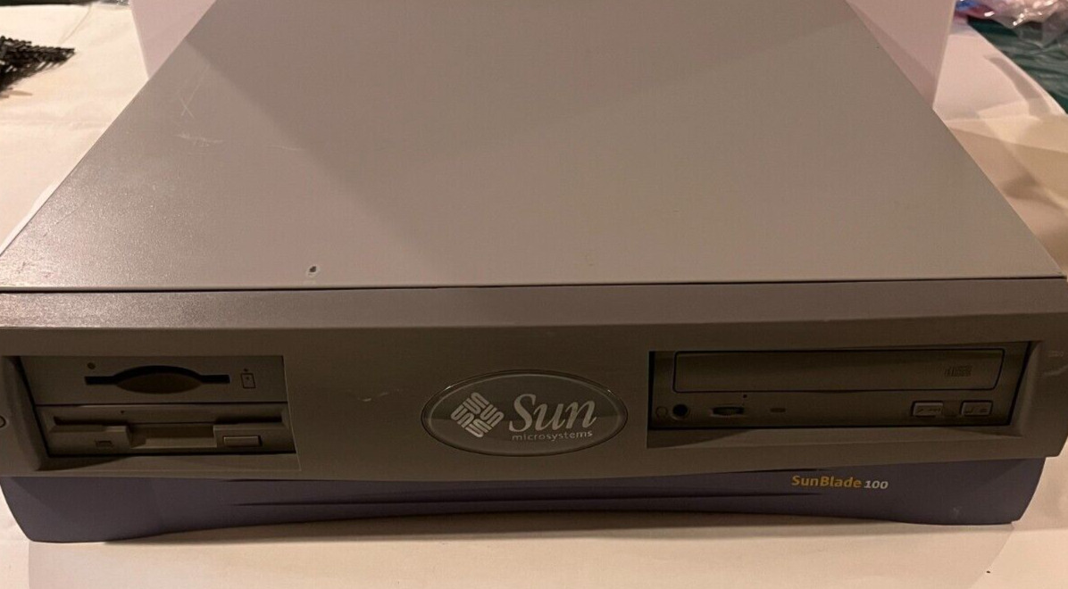 Sun Microsystems Sun Blade 100 Workstation UltraSPARC IIe 500MHz 512MB Memory