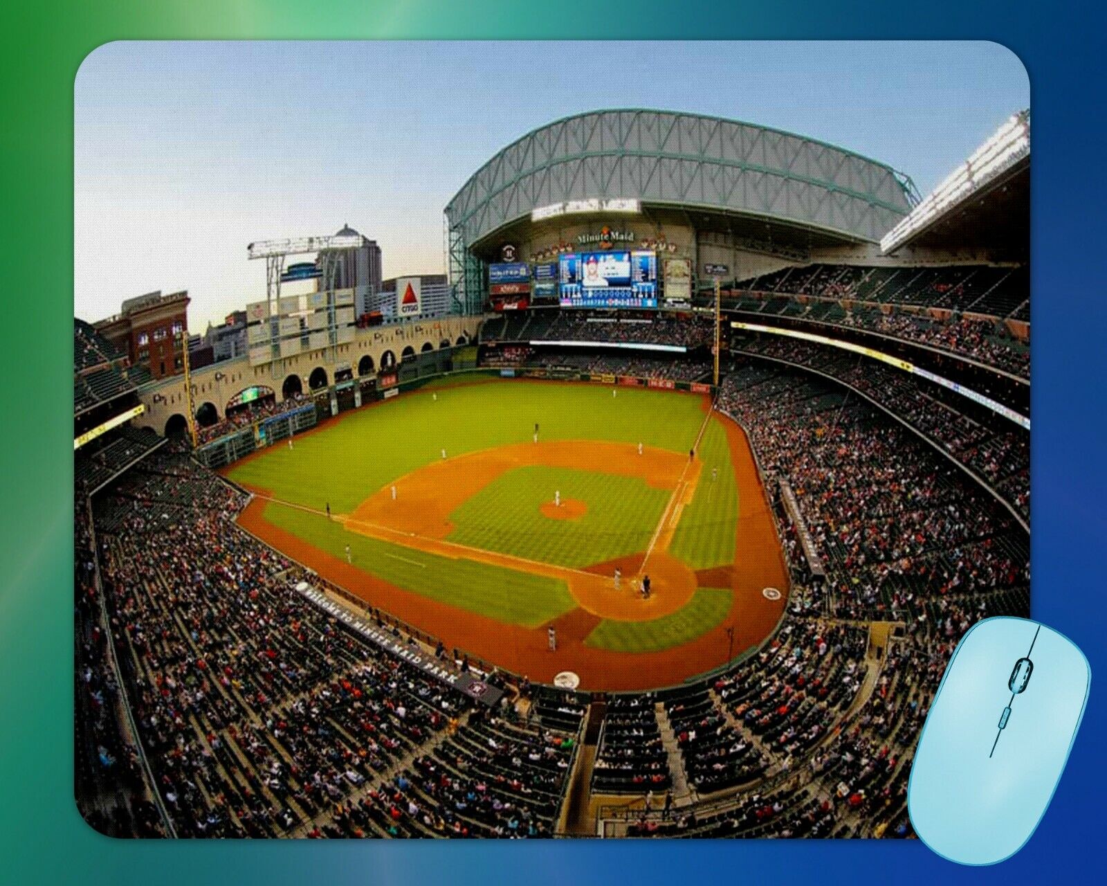Minute Maid Park home of the Houston Astros  Mouse pad