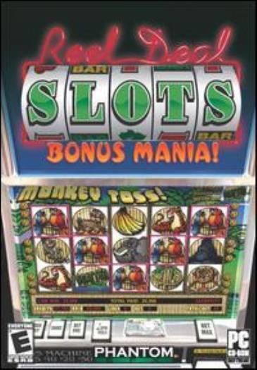 Reel Deal Slots: Bonus Mania PC CD casino slot machine jackpot rounds bet game