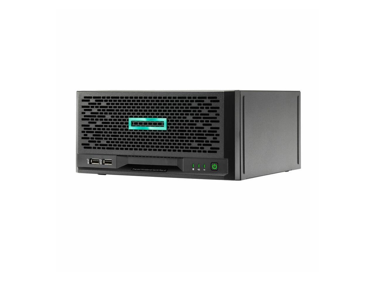 HPE E ProLiant MicroServer Gen10 Plus v2 Ultra Micro Tower Server - 1 x Intel Xe