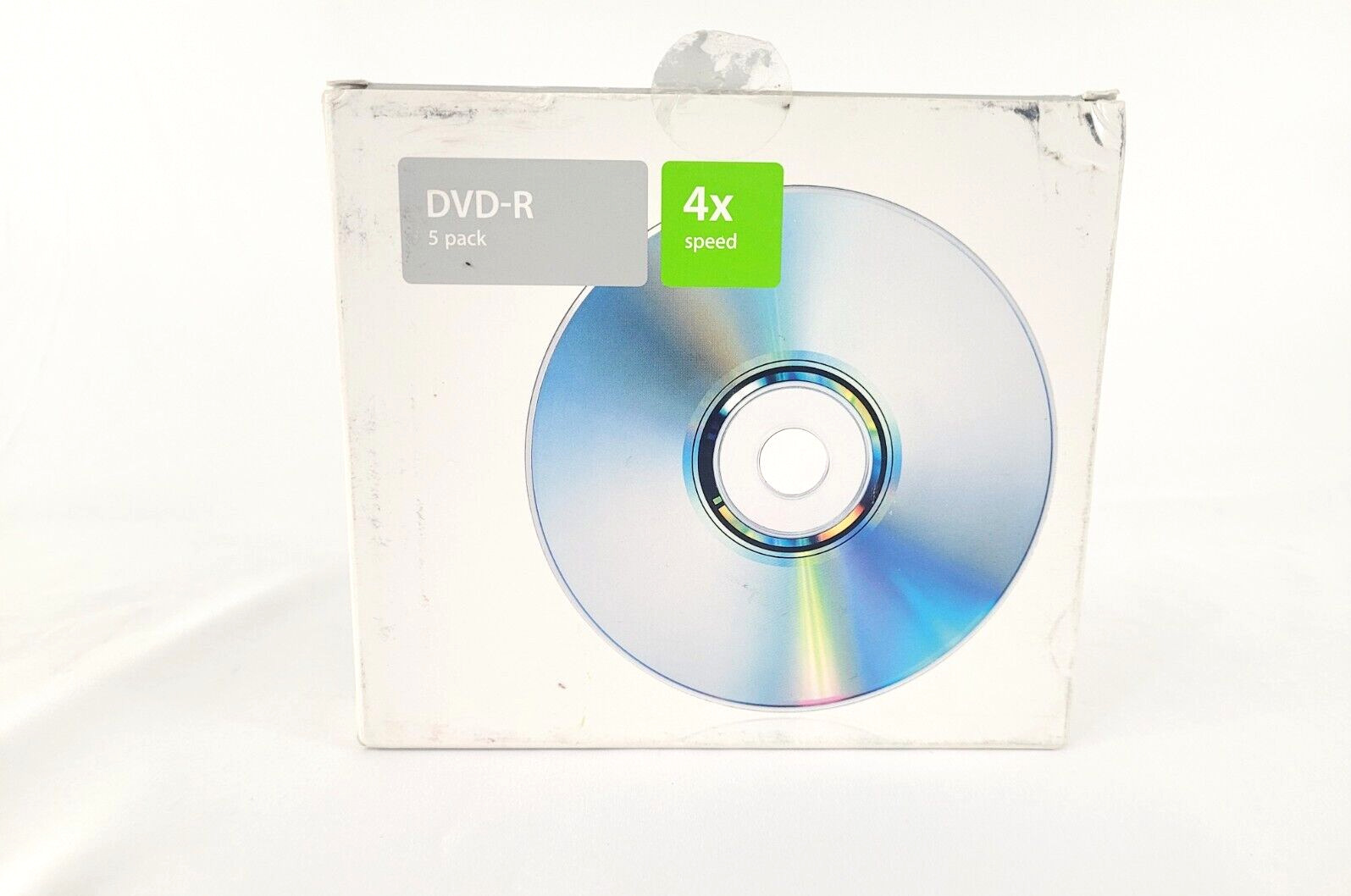 Apple DVD-R 4X Blank Media  DVD-R  M8985G/A  5 Pack- New Open Box