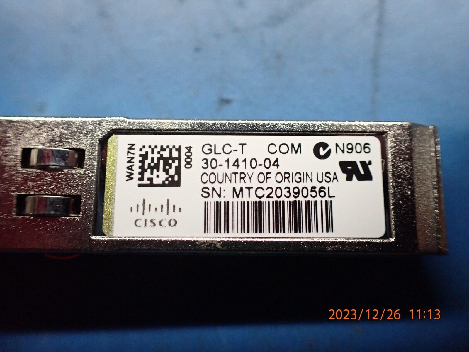 30-1410-04  GLC-T  Cisco 1000Base-T SFP Transceiver 30-1410-04