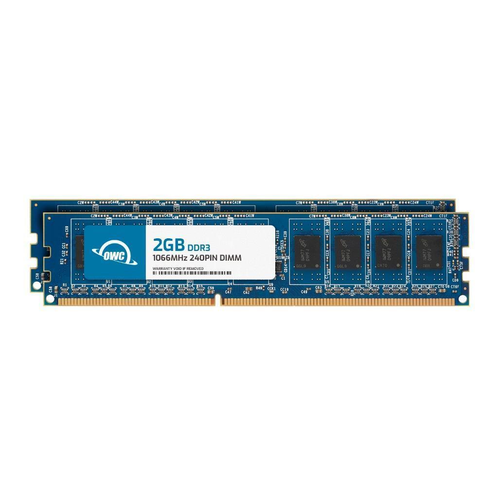 OWC 4GB (2x2GB) DDR3 1066MHz 1Rx8 Non-ECC 240-pin DIMM Memory RAM