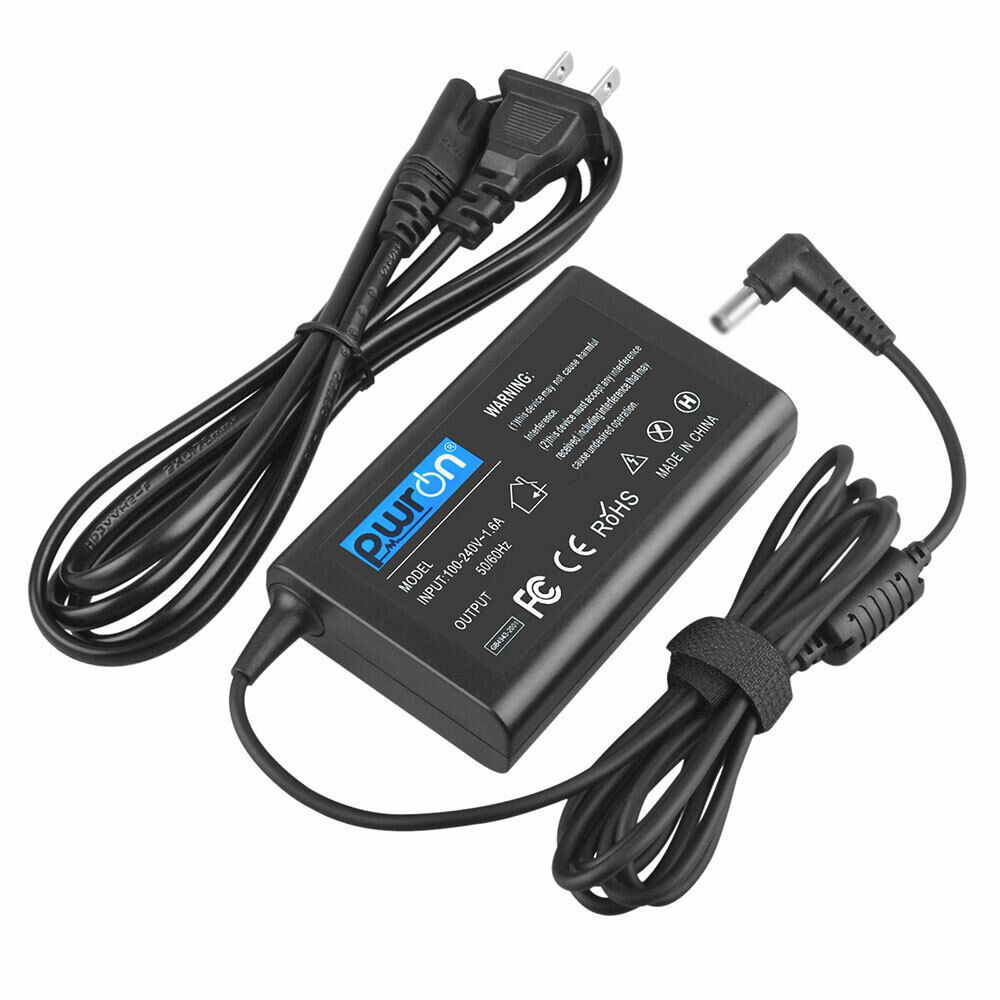 PwrON AC Adapter Charger for Elo ET1725L-7UWF-1 TouchSystems E785134 Power Cord