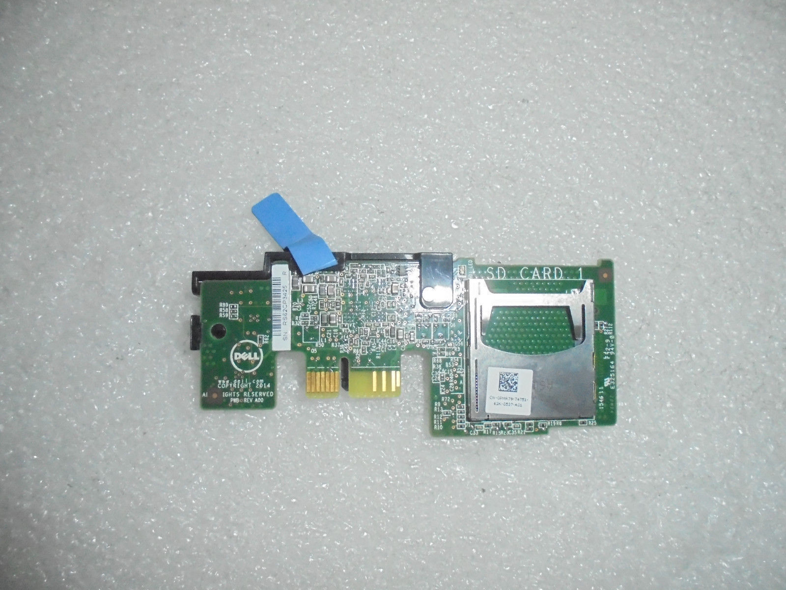 Dell PowerEdge R630 R730 R730xd Dual SD Flash Card Reader Module PMR79