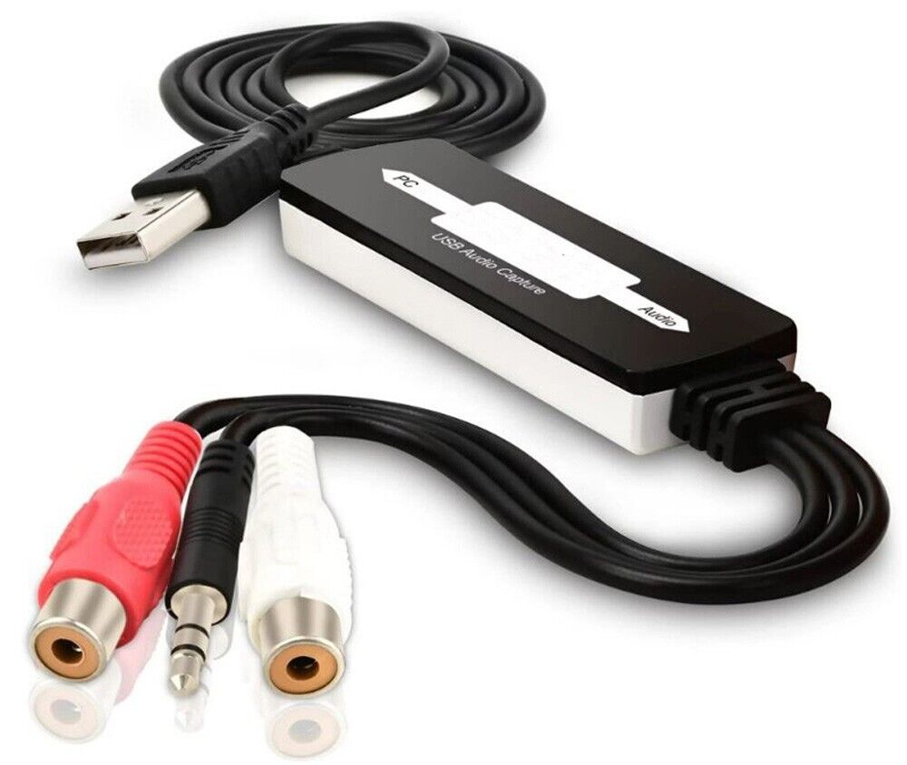 USB-Based Audio Grabber - Digital Audio Recorder For PC Mac