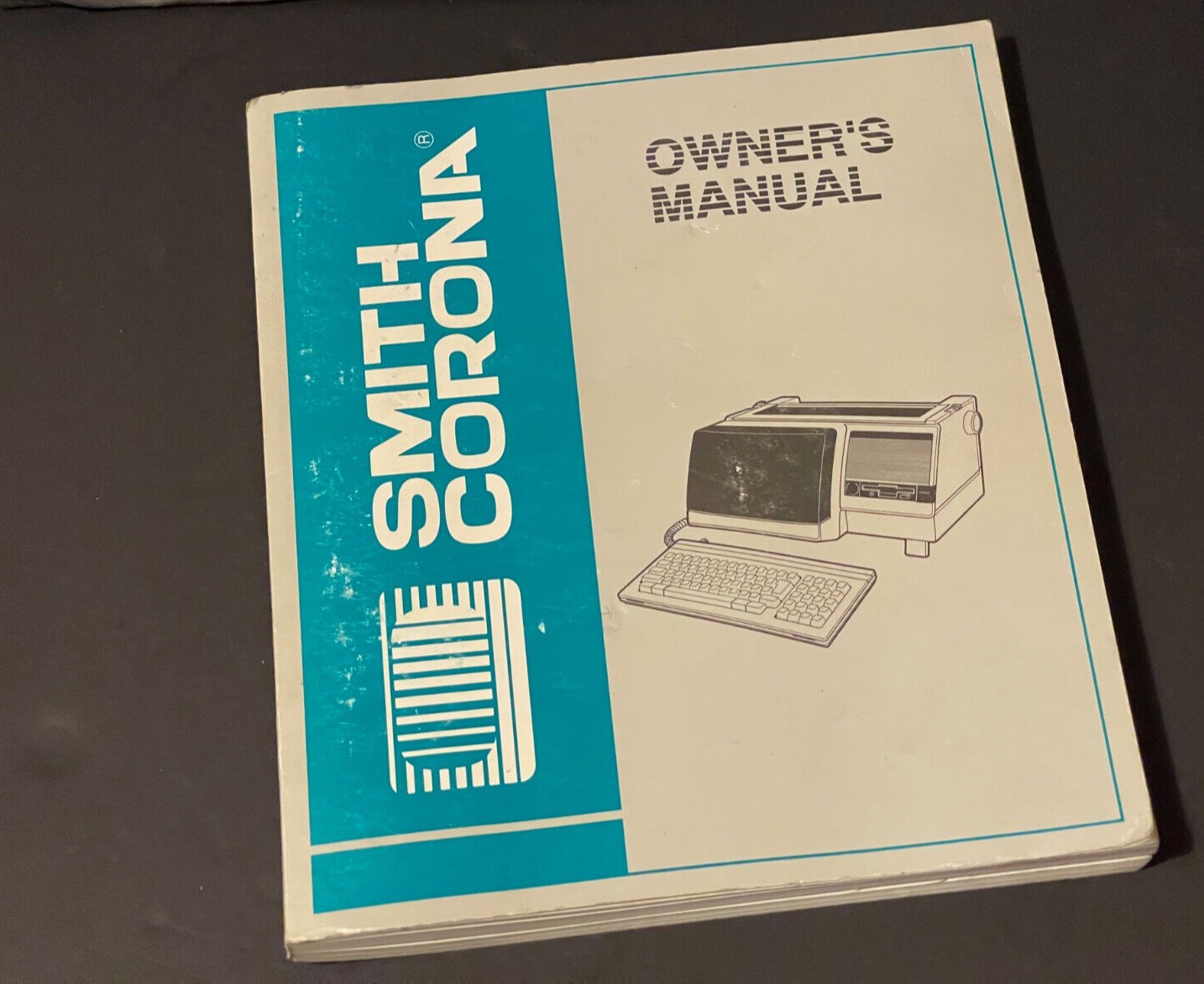 SMITH CORONA COMPUTER OWNERS MANUAL PWP 4600 465 88D VINTAGE COLLECTIBLE