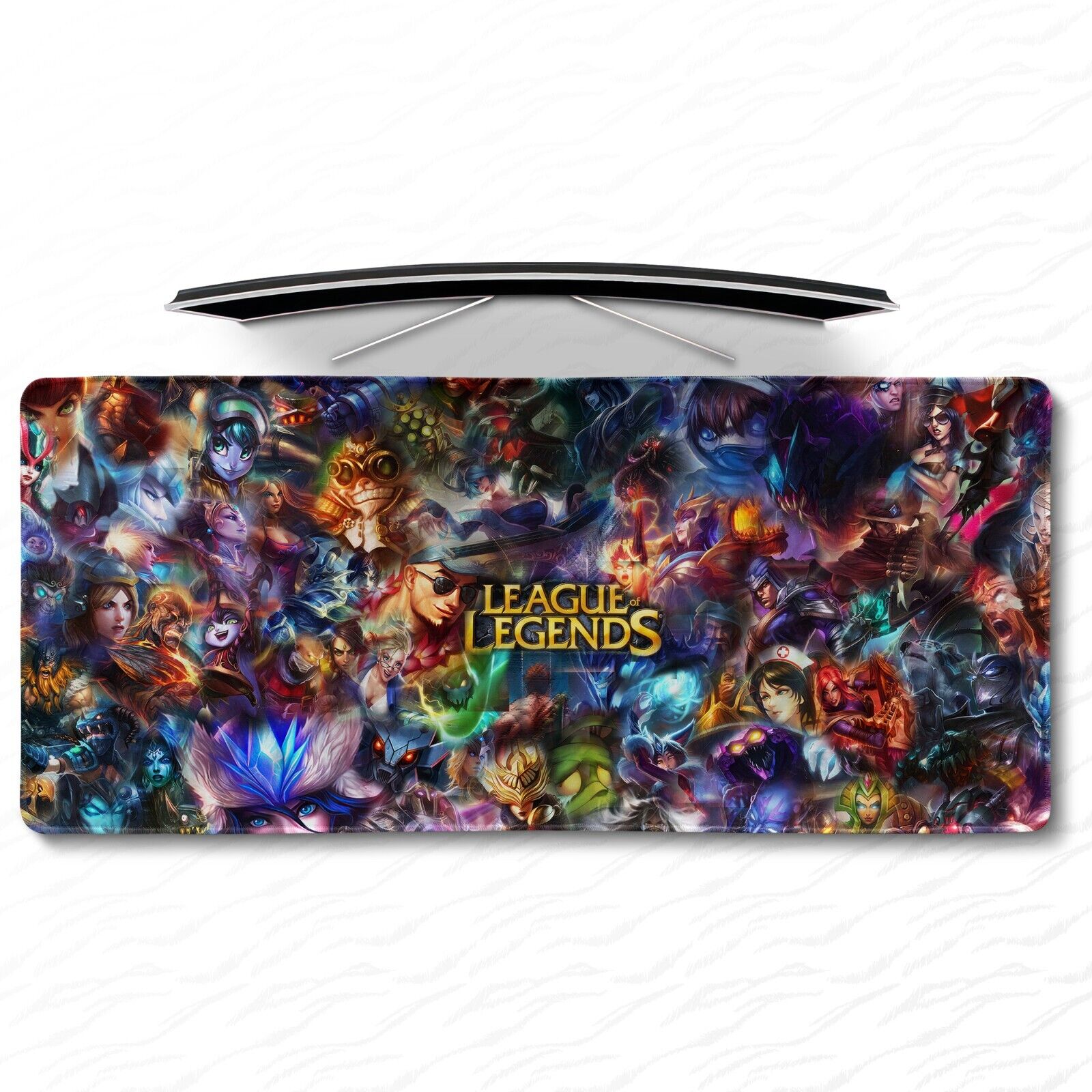 Leauge of Legends Gaming Mouse Pad, Lol All Character Extra Large XXL Desk Mat