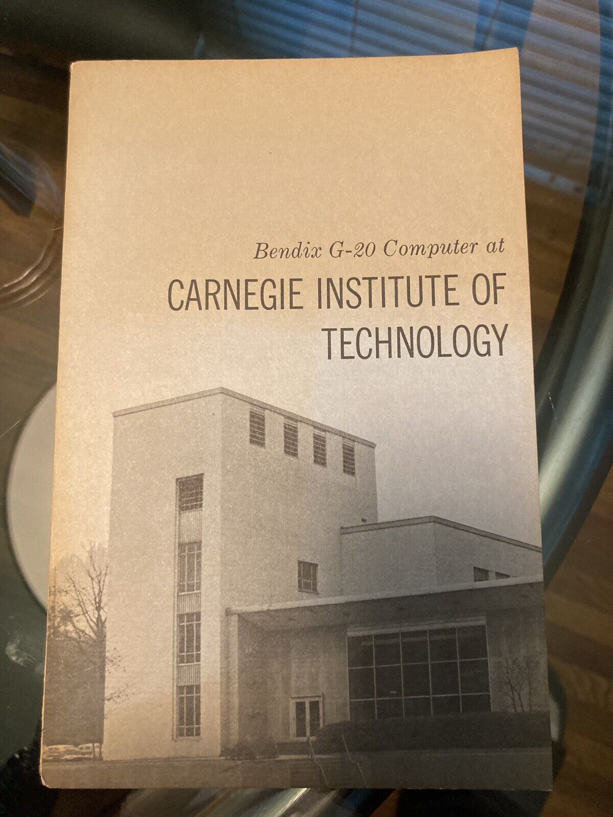 RARE Vintage 1961 BENDIX G-20 Computer Sales Brochure Carnegie Institute
