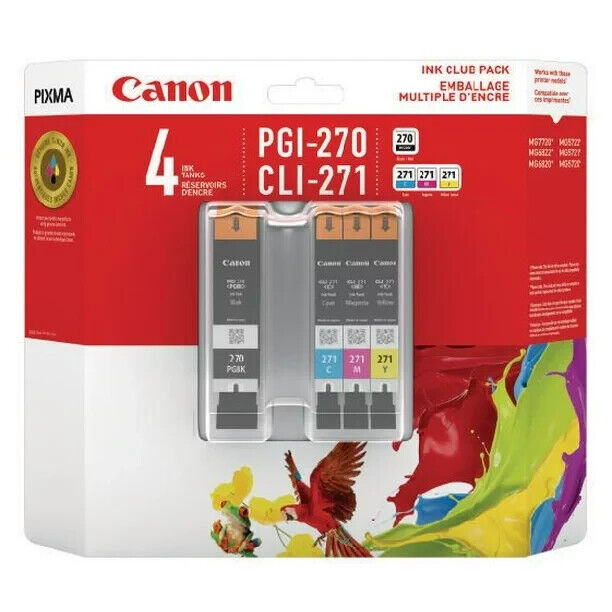 Canon Canada Inc Canon PGI-270 / CLI-271 Ink Tanks Club Pack, Multi-colour