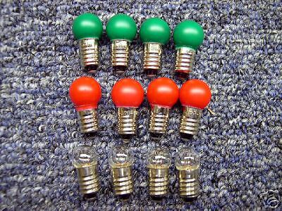 12pc Bulb Asst American Flyer Switches/Contr. 
