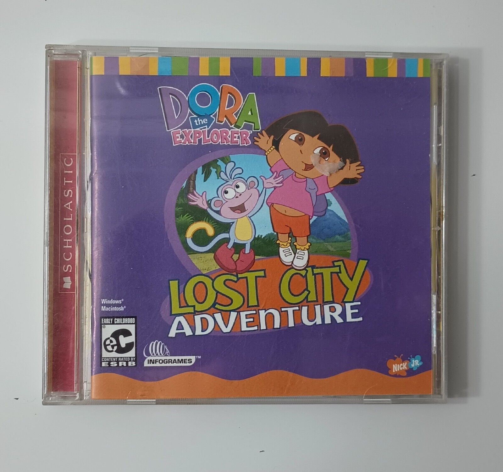 Vintage Dora the Explorer Lost City Adventure Windows Mac 2002 Nick Jr 
