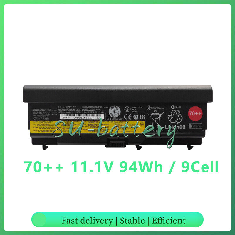 Genuine 70++ 0A36303 Battery forLenovo ThinkPad T430 T420 L410 L510 W530 45N1007
