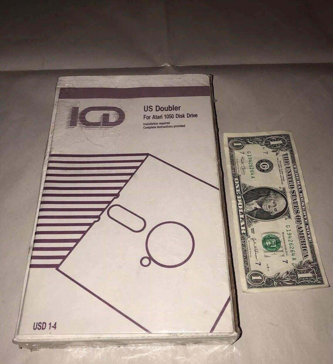 BRAND NEW Sealed Box ICD US Doubler For Atari 1050 Floppy Disk Drive NOS