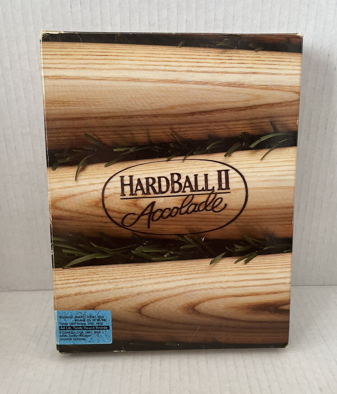 HardBall 2 Accolade Big Box PC Game COMPLETE
