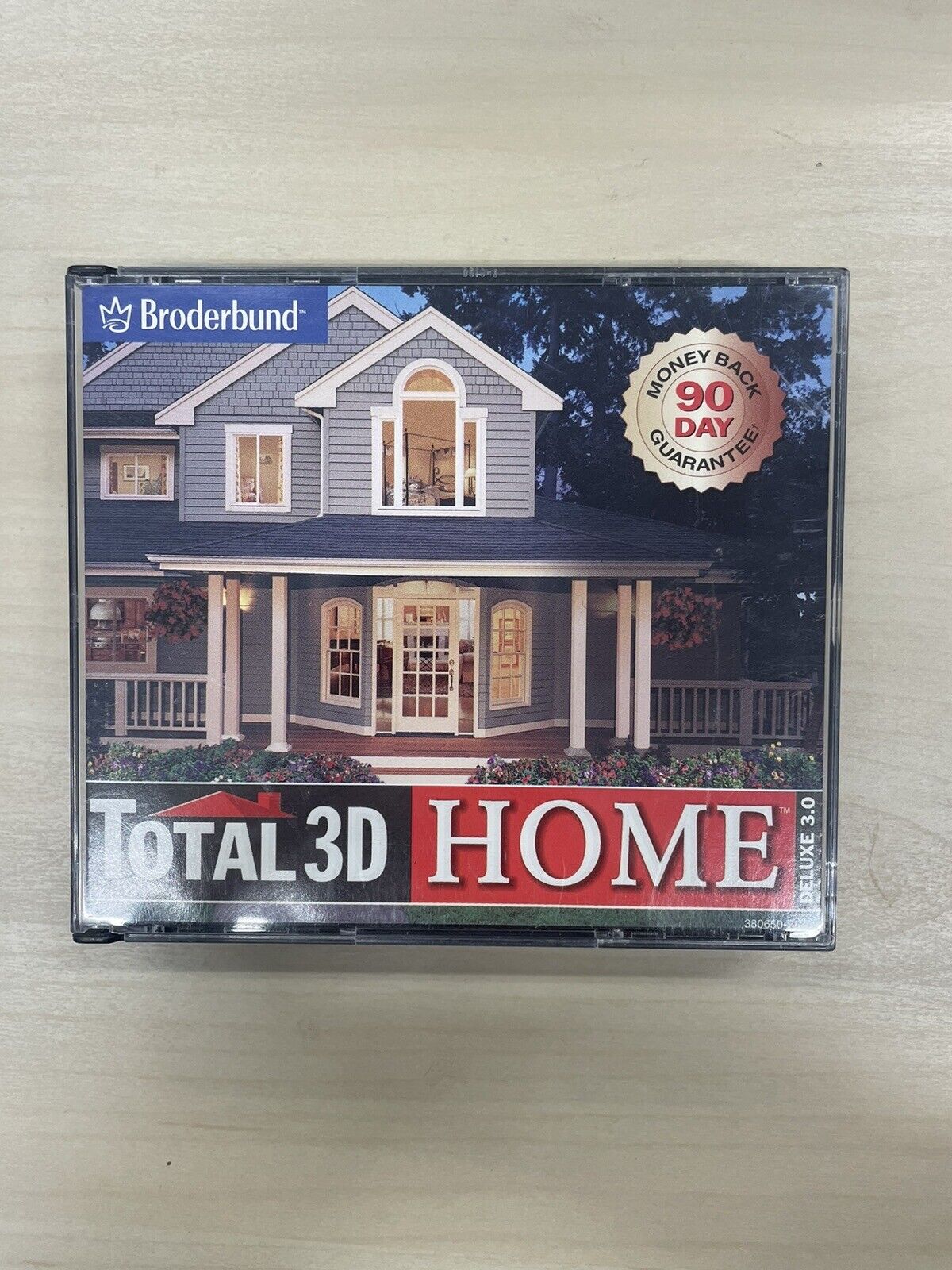 Total 3D Home Deluxe 3 PC CD easy-to-use house design materials decorating tools