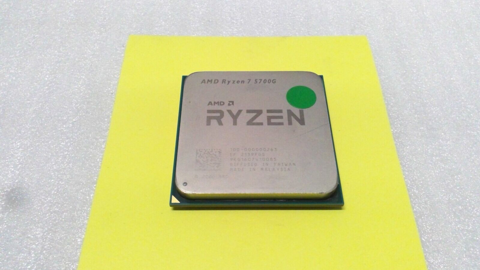AMD Ryzen 7 5700G CPU Processor (4.6GHz, 8 Cores, Socket AM4)