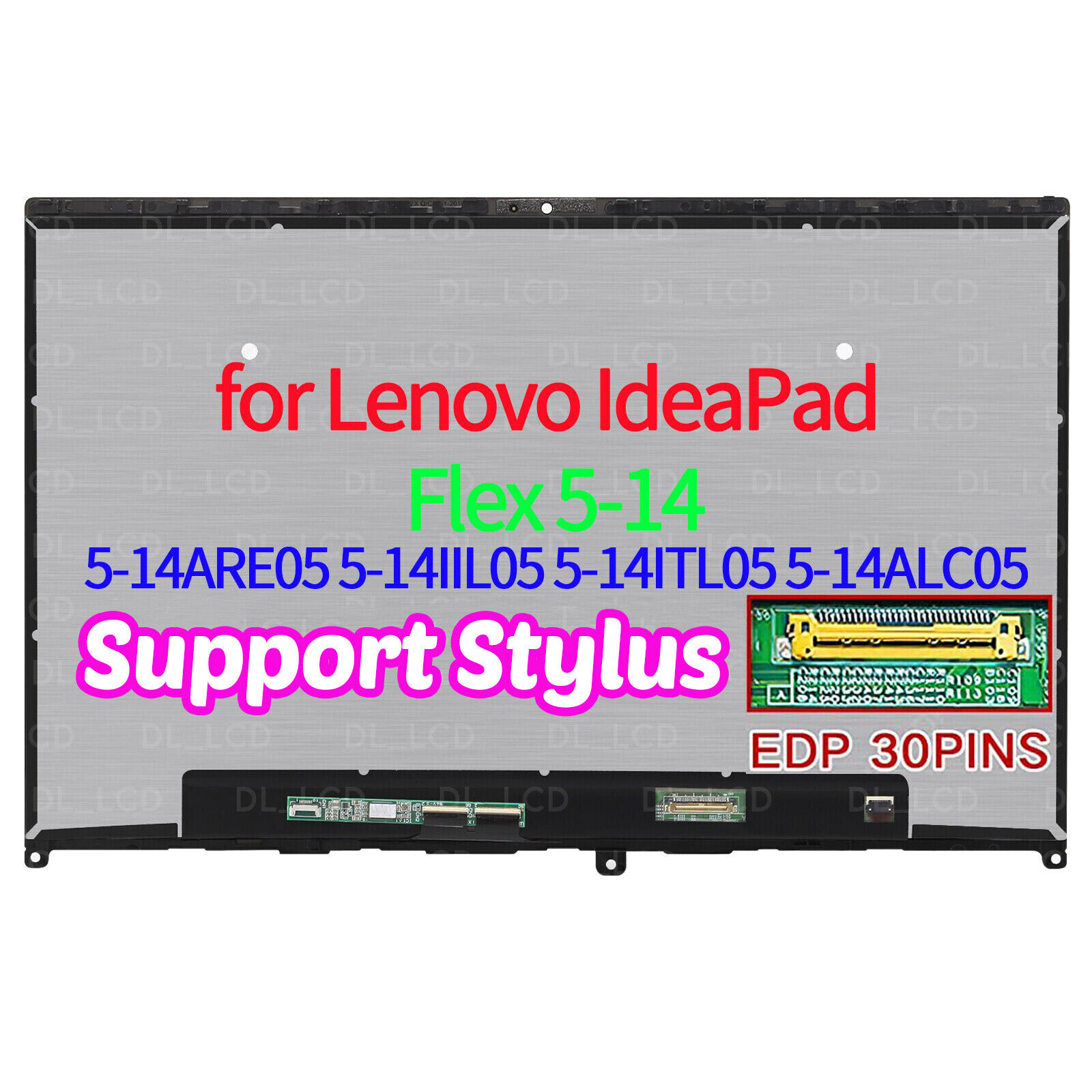 New for Lenovo IdeaPad Flex 5-14 5-14ITL05 Lcd Touch Screen 14