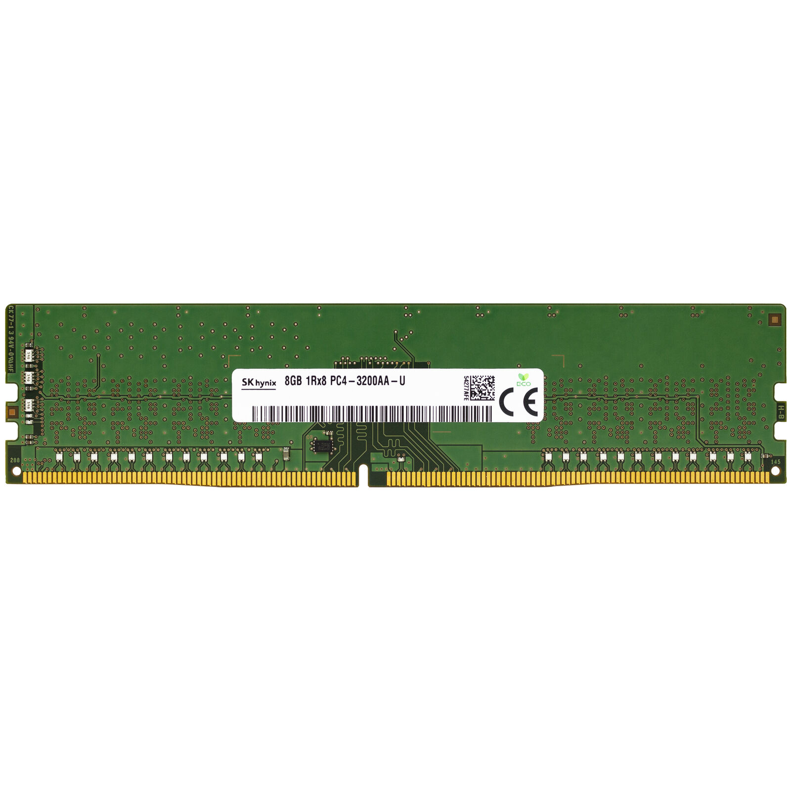 Hynix 8GB DDR4 3200 MHz PC4-25600 DIMM 288-Pin 1Rx8 Desktop Memory RAM 1x 8G