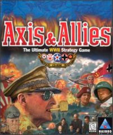 Axis & Allies PC CD control military strategy world war computer board game \'98