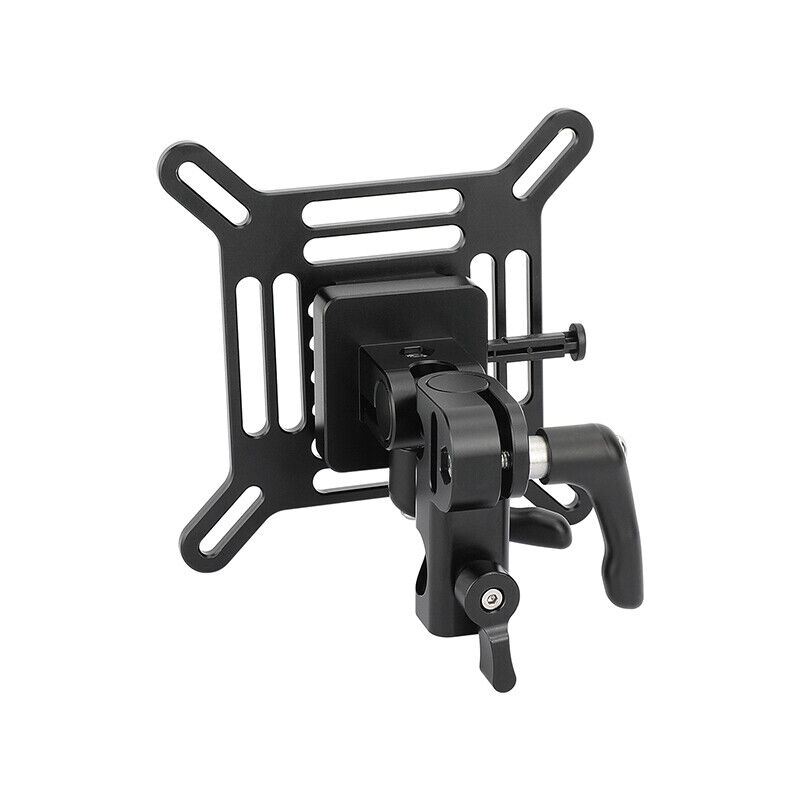 CAMVATE Adjustable VESA Monitor Mount with QR V-Lock to C-Stand/Baby Pin Adapter