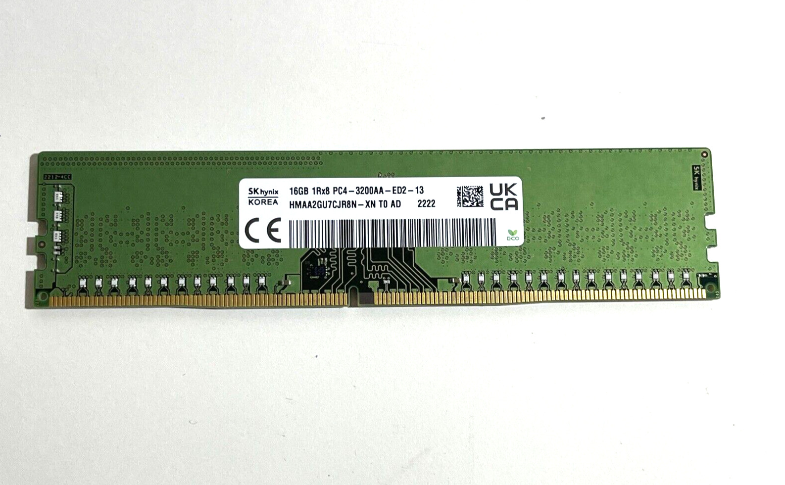 HP Hynix 16GB HMAA2GU7CJR8N-XN PC4-3200AA DDR4 Unbuff Dimm P43021-0A1