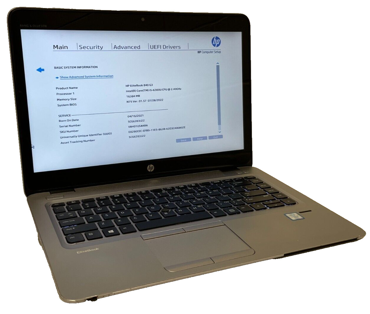 HP EliteBook 840 G3 14\