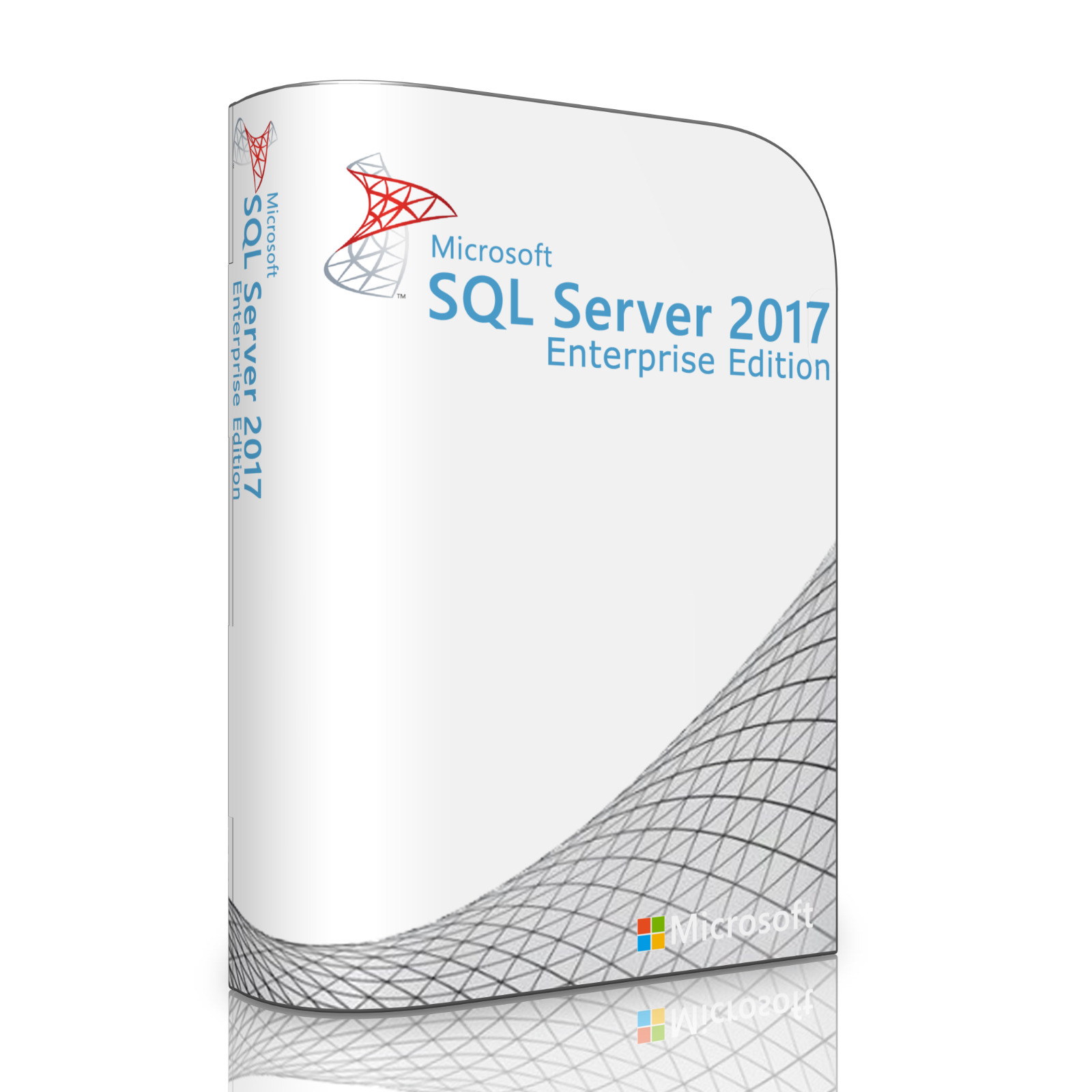 Microsoft SQL Server 2017 Enterprise with 16 Core License, unlimited User CALs