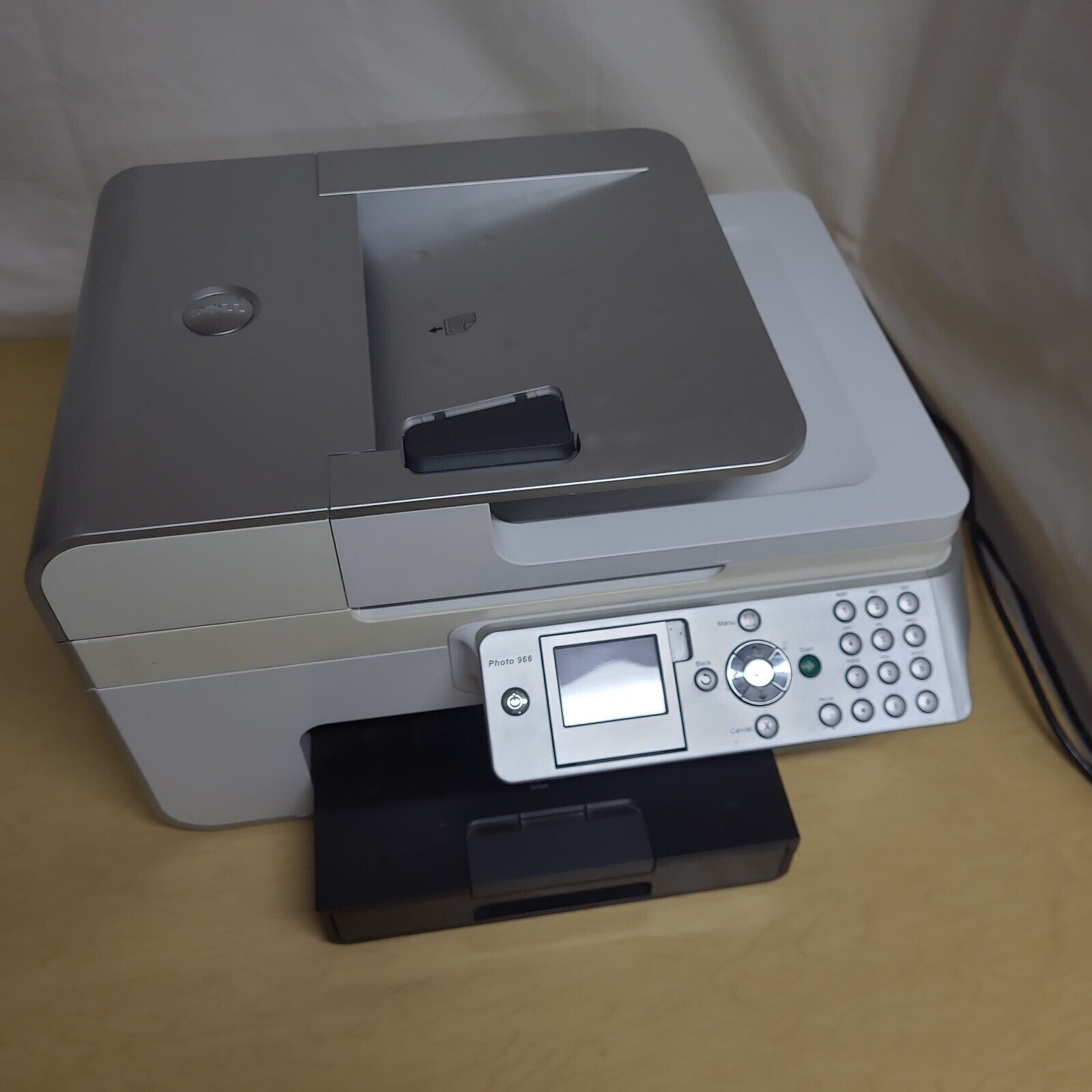 Dell Photo 966 Color Inkjet Printer All-in-One ADF Copy Scan Fax NO INK