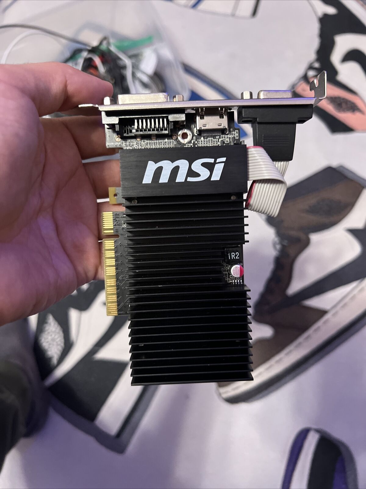 MSI NVIDIA GeForce GT 710 2GB GDDR3 Graphics Card GT 710 2GD3H LP 